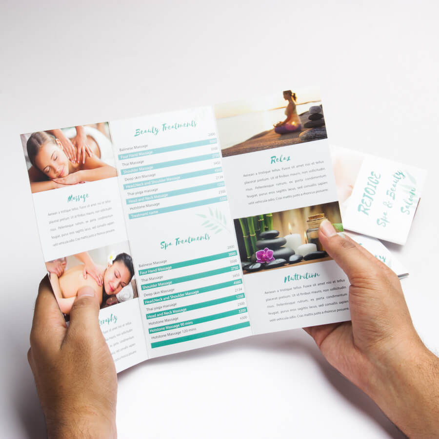 brochures for your business print custom brochures online inkmonk how to print a brochure