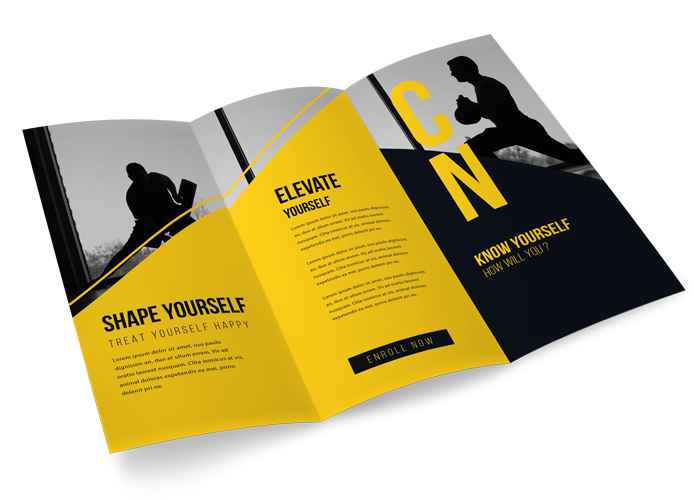 brochures for your business print custom brochures online inkmonk tri fold brochure online